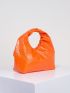 Medium Hobo Bag Colorblock Top Handle For Daily