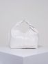 Medium Hobo Bag White Minimalist Top Handle For Daily