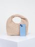 Medium Hobo Bag Colorblock Top Handle For Daily