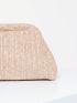 Medium Dome Bag Khaki Minimalist Clutch Bag For Daily