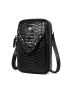 Women's Shoulder Crossbody Bag Outdoor Skull Motorcycle Bag Mobile Phone Bag