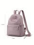 Casual Simple Backpack For Women