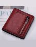 Women's PU Small Compact Bifold Pocket Wallet Ladies Mini Purse With Id Card Window