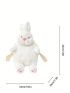 Fuzzy Novelty Bag Cartoon Rabbit Design Polyester Cute