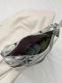 Metallic Hobo Bag Funky Silver