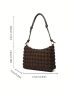 Minimalist Ruched Bag Medium Zipper