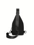 Minimalist Sling Bag Mini Waterproof Black