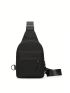 Minimalist Sling Bag Mini Waterproof Black