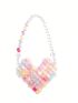 Mini Novelty Bag Beaded Design PMMA