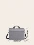 Oversized Classic Briefcase Minimalist