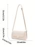 Minimalist Bucket Bag Small Flap