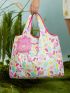 X Care Bears Watermelon & Unicorn Pattern Shopper Bag