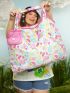 X Care Bears Watermelon & Unicorn Pattern Shopper Bag