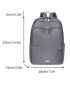 Minimalist Classic Backpack Medium Zipper