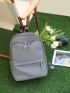 Minimalist Classic Backpack Medium Zipper