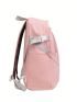 Patch Decor Classic Backpack With Zipper