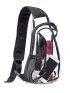 Clear Sling Bag, Stadium Approved Mini PVC Crossbody Shoulder Backpack, Transparent Casual Chest Daypack For Women & Men, Perfect For Hiking, Stadium Or Concerts