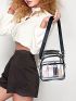 Clear Purse Clear Bag Stadium Approved, Clear Crossbody Bag For Women, Clear Concert Handbag Bag, Clear Messenger Bag