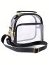 Clear Purse Clear Bag Stadium Approved, Clear Crossbody Bag For Women, Clear Concert Handbag Bag, Clear Messenger Bag