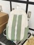 Polyester Classic Backpack With Coin Purse Two Tone