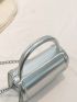 Mini Flap Square Bag Metallic Funky