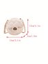 Quilted Circle Bag Mini Twist Lock Zipper