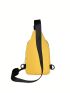 Trendy Waterproof Nylon Fanny Pack, The Perfect Sling Bag For Outdoor Adventures