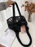 Fashion Hollow Out Design Flower Detail Crochet Bag Holiday Leisure Medium