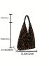 Sequin Evening Bag No-closure