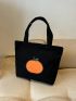 Fruit Graphic Square Bag Medium Double Handle