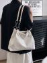 PU Shoulder Tote Bag Sequin