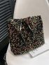 Sequin Evening Bag No-closure