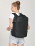 Buckle Decor Charging Port Design Functional Backpack