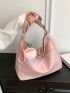 Minimalist Hobo Bag Medium With Bag Charm