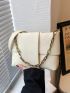 Minimalist Square Bag Medium Chain Decor