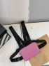 Minimalist Sling Bag Small Pink