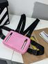 Minimalist Sling Bag Small Pink