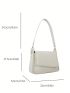 Small Flap Square Bag Minimalist