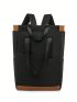 Medium Functional Backpack Two Tone