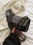 Mini Shoulder Bag Two Tone Chain Strap