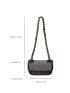 Mini Shoulder Bag Two Tone Chain Strap