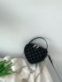 Mini Novelty Bag Quilted Chain Strap