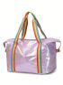 Small Duffel Bag High-capacity Zipper Polyester