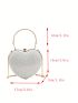 Polyester Box Bag Ring Heart Design