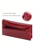 Genuine Leather For Women RFID Blocking Wallet Clutch Credit Card Holder Coin Case