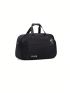 Letter Graphic Travel Bag Oversized Black