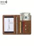 Letter Embossed Passport Case For Travel