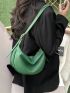 Medium Hobo Bag Solid Color