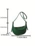 Medium Hobo Bag Solid Color