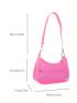 Medium Hobo Bag Clear Design PVC